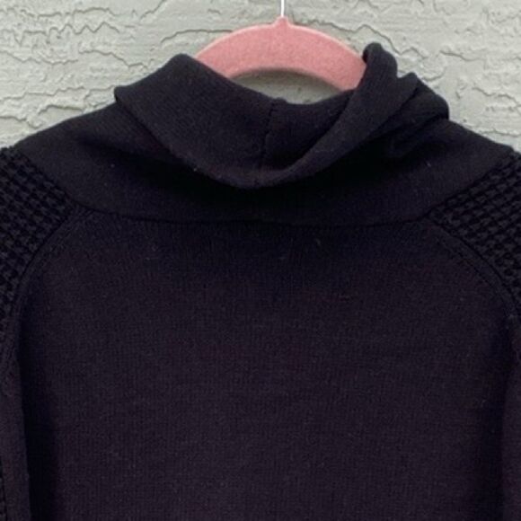 Kenneth Cole Reaction Waffle-Knit Shawl-collar Sweater Sz L - Picture 5 of 8